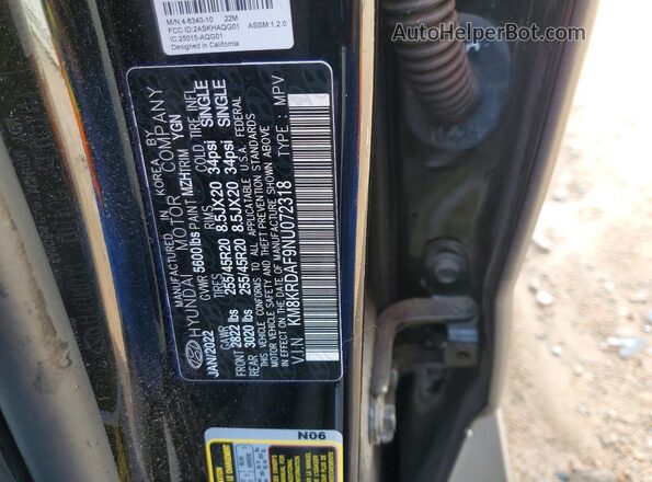 KM8KRDAF9NU072318 2022 HYUNDAI IONIQ Черный Вид подкапотного пространства