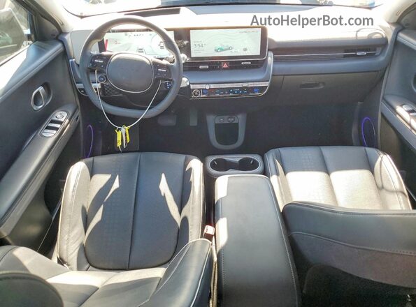 KM8KRDAF9PU185785 2023 HYUNDAI IONIQ Blue Dashboard view