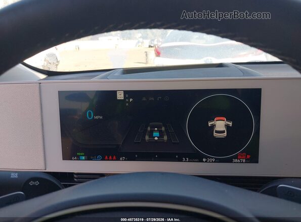 KM8KRDDF3RU248460 2024 HYUNDAI IONIQ 5 Gray Vista de los asientos traseros