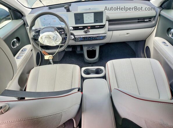 KM8KRDDF9RU310735 2024 HYUNDAI IONIQ Blue Vista del salpicadero