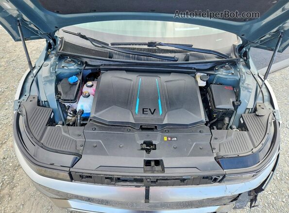 KM8KRDDF9RU310735 2024 HYUNDAI IONIQ Blue Vista del compartimento del motor