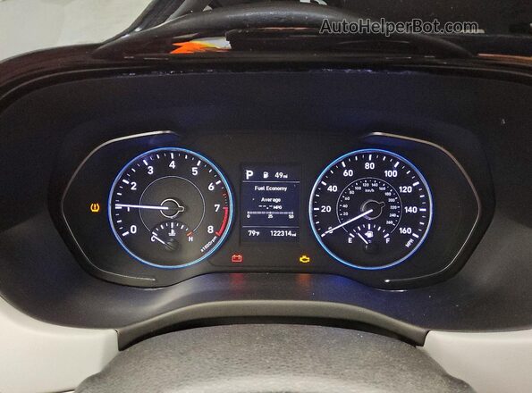 KM8R14HE0MU301583 2021 HYUNDAI PALISADE Silver Սարքավորումների վահանակի տեսք