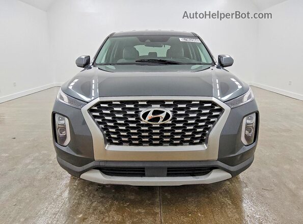 KM8R14HE0MU301583 2021 HYUNDAI PALISADE Silver Դիմացի տեսք