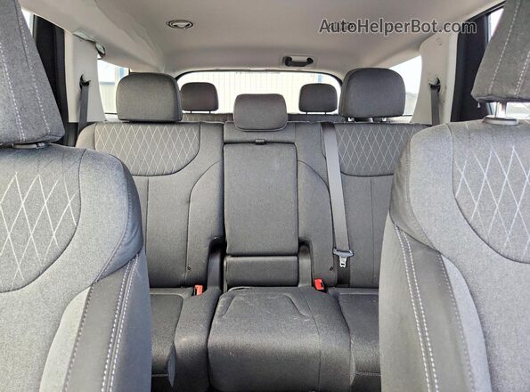 KM8R14HE3LU052369 2020 HYUNDAI PALISADE White Հետևի նստատեղերի տեսք
