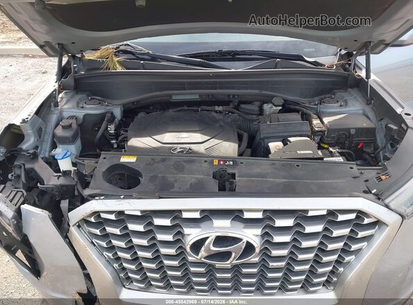 KM8R14HE4MU182890 2021 HYUNDAI PALISADE Silver Հետևի տեսք
