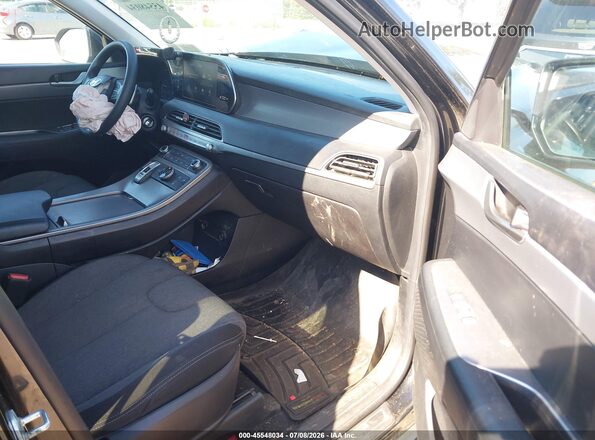 KM8R1DHE1LU036736 2020 HYUNDAI PALISADE Черный Вид салона спереди
