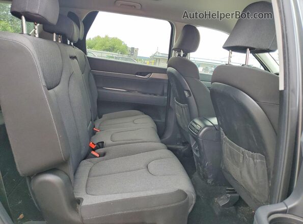KM8R1DHE5MU205688 2021 HYUNDAI PALISADE Gray Widok wnętrza z tyłu