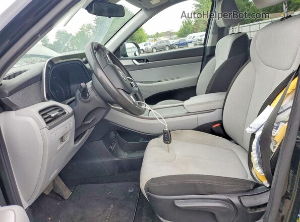 KM8R1DHE9LU038279 2020 HYUNDAI PALISADE Черный Вид салона спереди