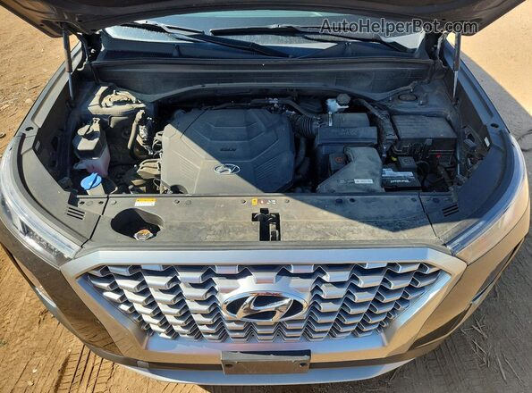 KM8R1DHE9MU216189 2021 HYUNDAI PALISADE Charcoal Вид підкапотного простору