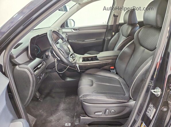KM8R24GE4RU706660 2024 HYUNDAI PALISADE Black წინა სალონის ხედი