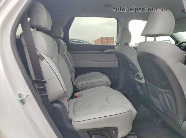 KM8R24GE4SU874367 2025 HYUNDAI PALISADE White Rear interior view