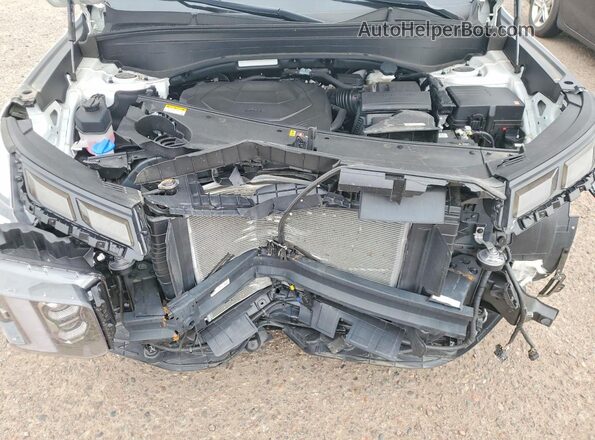 KM8R24GE4SU874367 2025 HYUNDAI PALISADE White Engine compartment view