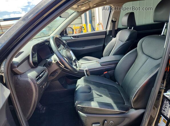 KM8R24GE5SU821306 2025 HYUNDAI PALISADE Черный Вид салона спереди