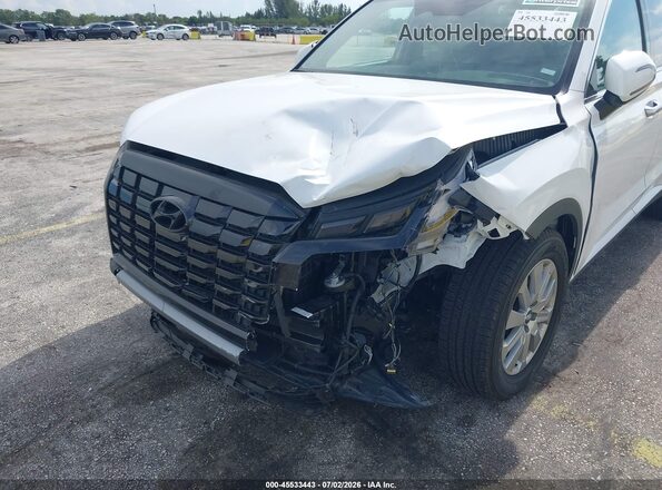 KM8R24GE7SU857062 2025 HYUNDAI PALISADE White Դիմացի տեսք