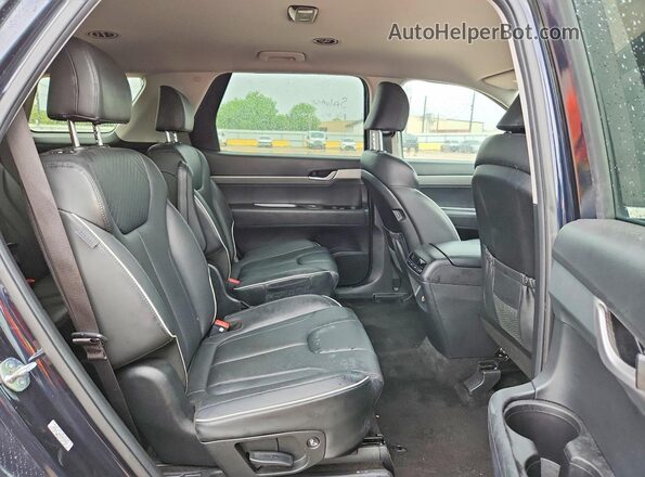 KM8R24GE8RU794595 2024 HYUNDAI PALISADE Black უკანა სალონის ხედი