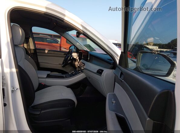 KM8R24HE4NU344032 2022 HYUNDAI PALISADE White Vista interior delantera