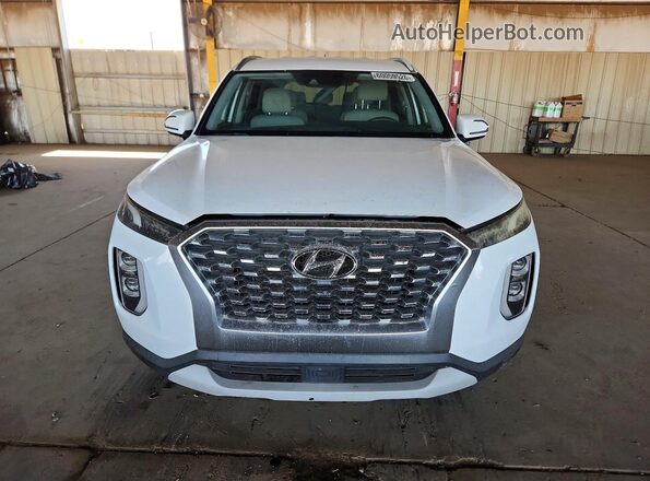 KM8R24HE8LU040635 2020 HYUNDAI PALISADE White Widok z przodu