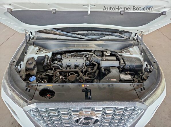 KM8R24HE8LU040635 2020 HYUNDAI PALISADE White Widok komory silnika