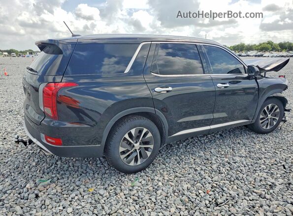 KM8R24HE8MU244949 2021 HYUNDAI PALISADE Черный Задняя правая четверть