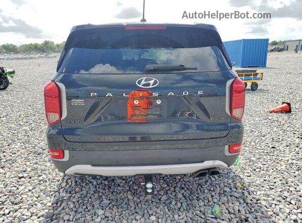 KM8R24HE8MU244949 2021 HYUNDAI PALISADE Черный Вид сзади