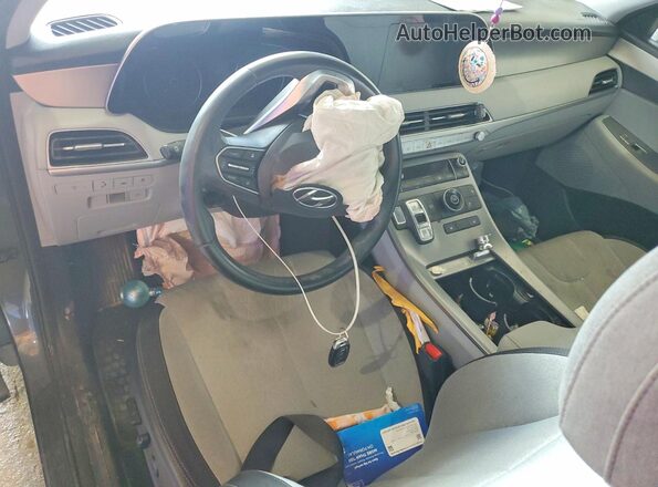 KM8R24HEXLU066248 2020 HYUNDAI PALISADE Gray Dashboard view