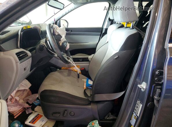 KM8R24HEXLU066248 2020 HYUNDAI PALISADE Gray Front interior view
