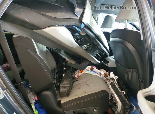 KM8R24HEXLU066248 2020 HYUNDAI PALISADE Gray Rear interior view