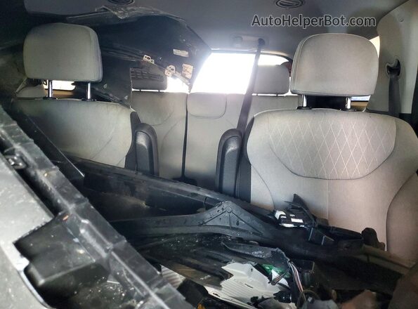 KM8R24HEXLU066248 2020 HYUNDAI PALISADE Gray Rear seats view