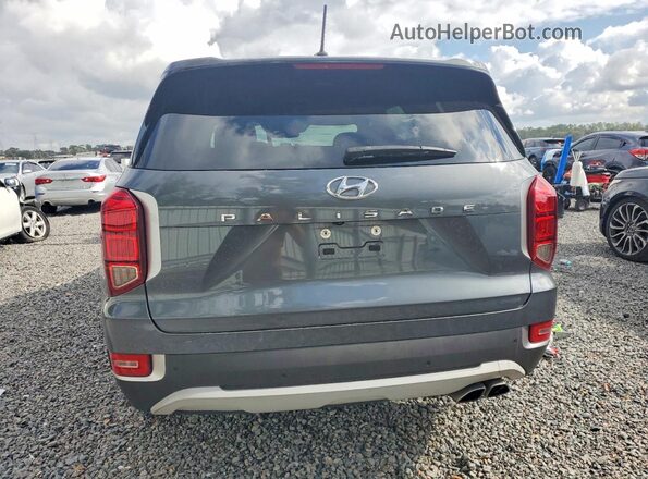 KM8R24HEXMU296874 2021 HYUNDAI PALISADE Gray Հետևի տեսք