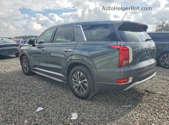 KM8R24HEXMU296874 2021 HYUNDAI PALISADE Gray Հետևի ձախ