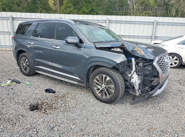 KM8R24HEXMU296874 2021 HYUNDAI PALISADE Gray Առջևի աջ