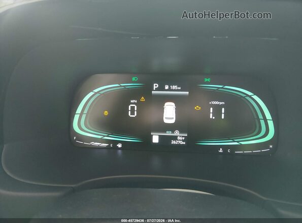 KM8R2DGE0SU940185 2025 HYUNDAI PALISADE White Widok tylnych siedzeń
