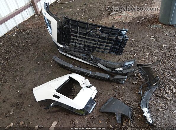 KM8R2DGE0SU940185 2025 HYUNDAI PALISADE White Widok zestawu wskaźników