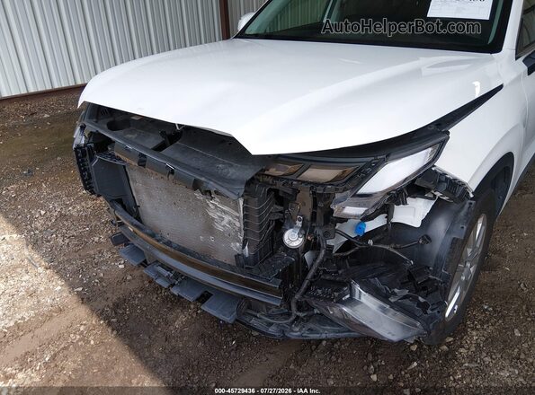 KM8R2DGE0SU940185 2025 HYUNDAI PALISADE White Widok z przodu