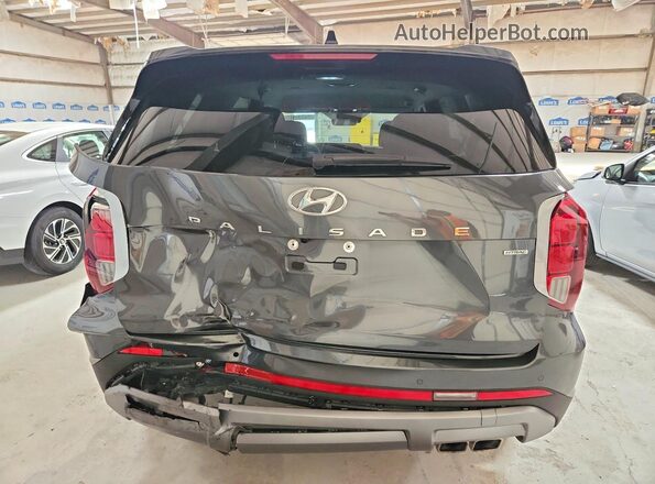 KM8R2DGE0SU954894 2025 HYUNDAI PALISADE Серый Вид сзади