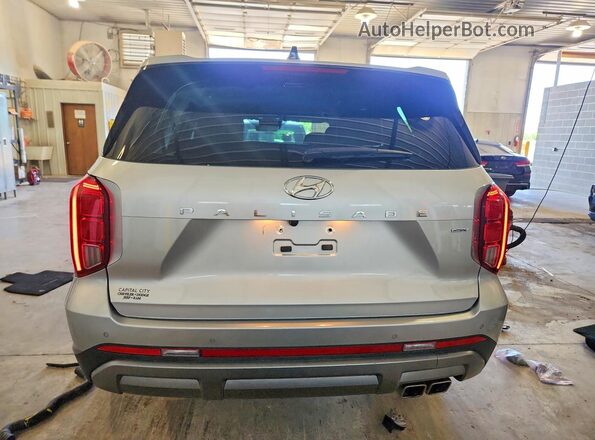 KM8R2DGE2RU726230 2024 HYUNDAI PALISADE Серебряный Вид сзади