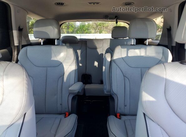 KM8R2DGE3PU552259 2023 HYUNDAI PALISADE Black Rear seats view