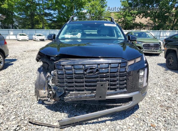 KM8R2DGE3PU552259 2023 HYUNDAI PALISADE Black Front view