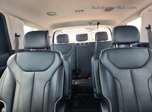 KM8R2DGE4RU720591 2024 HYUNDAI PALISADE Charcoal Widok tylnych siedzeń