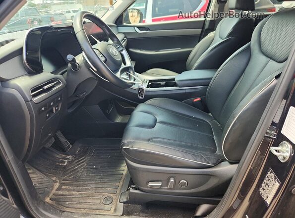 KM8R2DGE4RU720591 2024 HYUNDAI PALISADE Charcoal Widok wnętrza z przodu