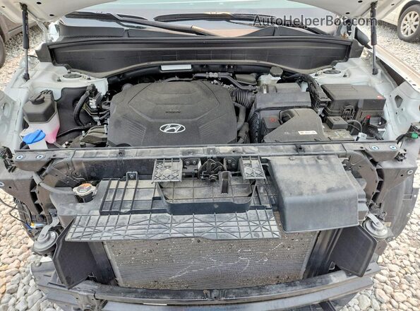 KM8R2DGE5SU821659 2025 HYUNDAI PALISADE White Widok komory silnika