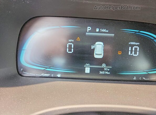 KM8R2DGE5SU821659 2025 HYUNDAI PALISADE White Widok zestawu wskaźników