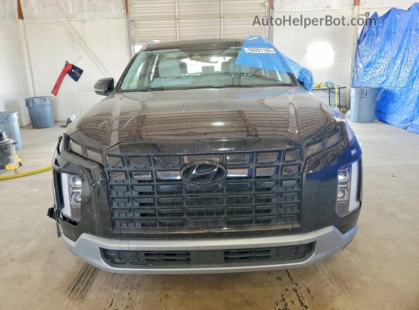 KM8R2DGE8PU490342 2023 HYUNDAI PALISADE Black Widok z przodu