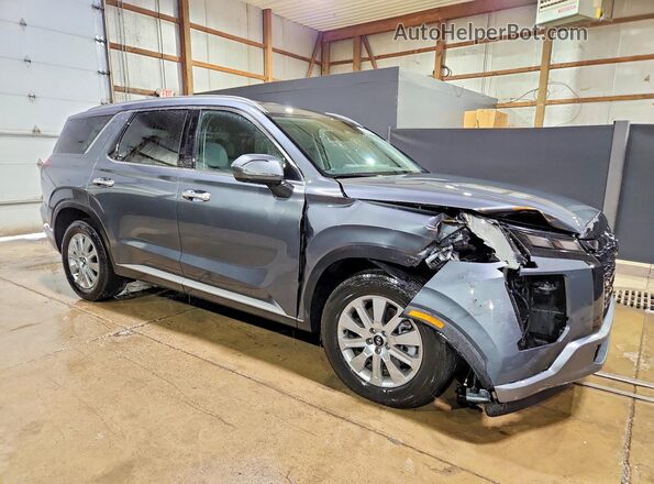 KM8R2DGE8SU949362 2025 HYUNDAI PALISADE Gray Delantero derecho