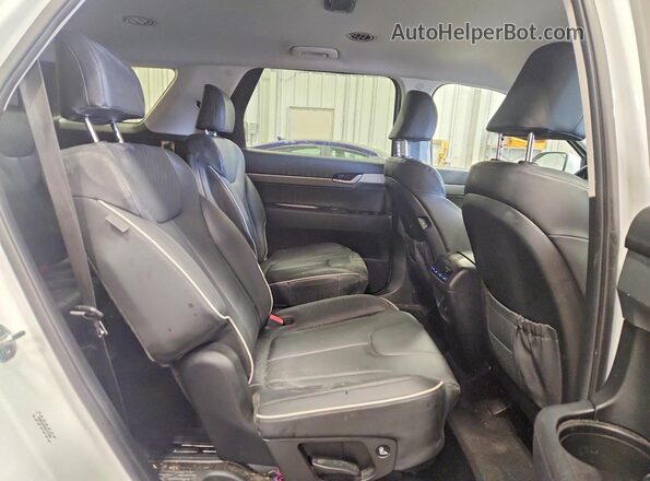 KM8R2DGE9RU773206 2024 HYUNDAI PALISADE Белый Вид задней части салона