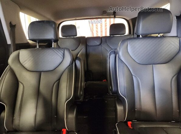 KM8R2DGE9RU773206 2024 HYUNDAI PALISADE Белый Вид задних сидений