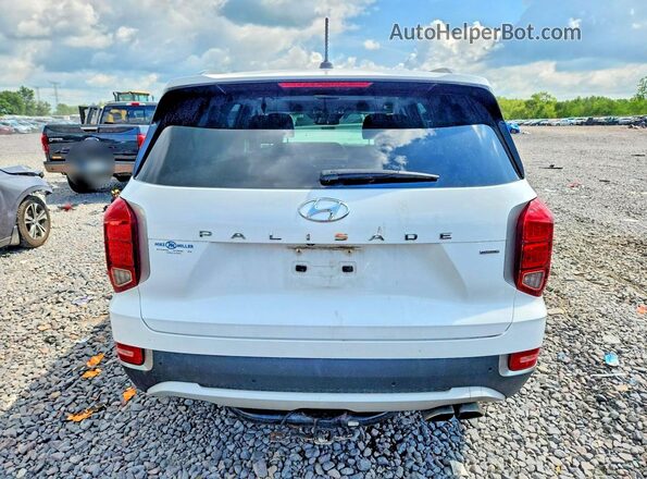 KM8R2DHE0LU092342 2020 HYUNDAI PALISADE White Widok z tyłu