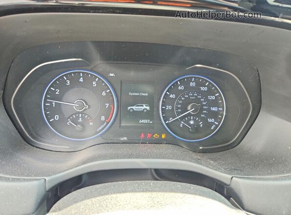 KM8R2DHE0LU092342 2020 HYUNDAI PALISADE White Widok zestawu wskaźników