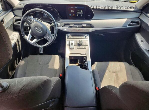 KM8R2DHE0LU092342 2020 HYUNDAI PALISADE White Widok deski rozdzielczej