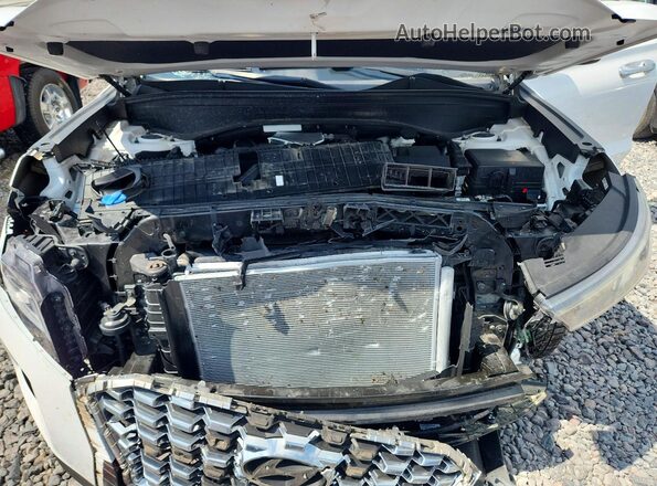 KM8R2DHE0LU092342 2020 HYUNDAI PALISADE White Widok wnętrza z tyłu